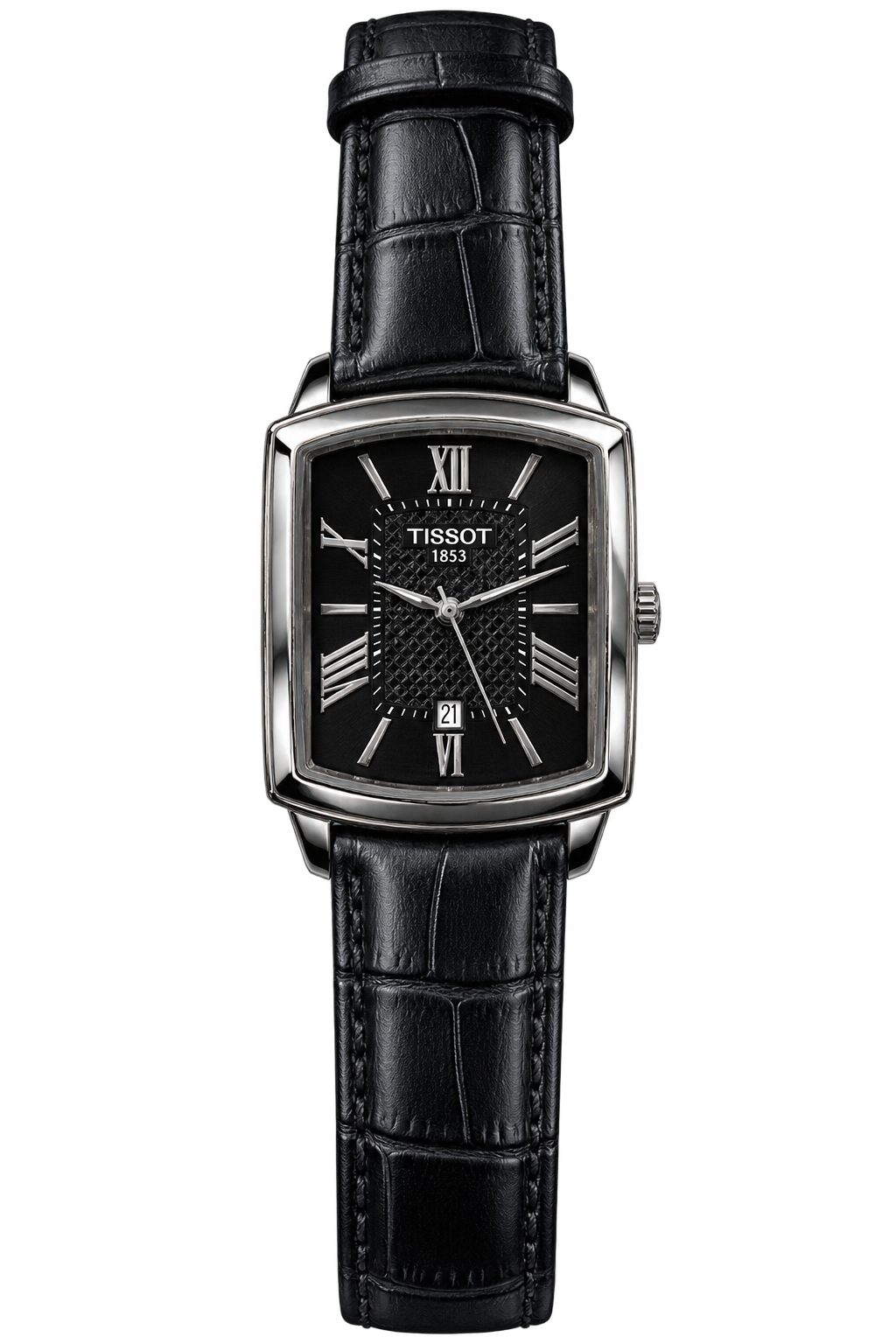 Tissot uslubidagi klassik to‘rtburchak erkaklar soati 3